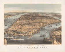 City of New York 1856 8x10 Print HT5134413 picture