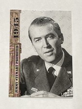 2021 Historic Autographs 1945 The End of WWII #35 - Jimmy Stewart Promoted picture