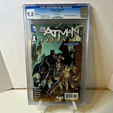 Batman Eternal #1 CGC 9.8 Variant Cover 2014 DC Comics Cert 1265548003 picture