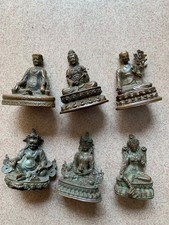 6 Pcs Wonderful Hand Made Tibetan Bronze *Bhddha & Bodhisattva* Statues picture