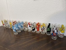 Vintage Pepsi Collector Series Cartoon Drinking Glasses Lot of 18 Looney Tunes picture
