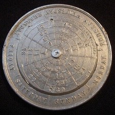 1893 World's Columbian Exposition - Administration Building Perpetual Calendar picture