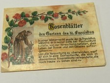 Saint Francis of Assisi Leaves from his Rose Garden Vintage Pack, New Italy (G) picture
