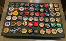 LOT 60 BOTTLE CAPS BEER MOLSON COORS BLUE MOON CORONA MILLER BUD SIERRA NEVADA + picture