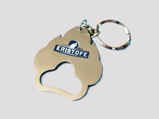 ERISTOFF VODKA WOLF PAW BOTTLE OPENER KEYRING KEYCHAIN - NEW picture