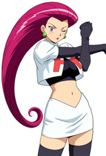 Jessie Team Rocket Pokemon Waifu Weatherproof Anime Sticker 6