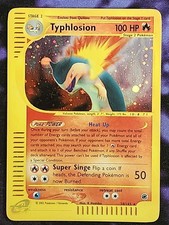 Pokemon Typhlosion 28/165 (LP) Holo Expedition EX picture
