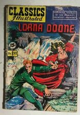 CLASSICS ILLUSTRATED #32 Lorna Doone by R.D. Blackmore (HRN 85) VG/VG+ picture