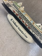 Statendam Holland America Line Cruise Ship Souvenir Model Collectible 9.5” (a89 picture
