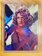 Topps 2026 Star Wars Chrome Galaxy Vice Admiral Holdo POWW-8 Original Art picture