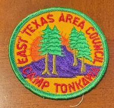 Vintage 1960s Camp Tonkawa Patch - East Texas Area Council - BSA - New - Unsewn picture
