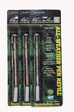 Rite in the Rain 37R All-Weather Pen Ink Refill Black - USA Made - 3 Pack picture