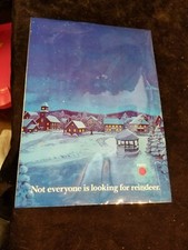 Vintage Chivas Regal Not Everyone Is Looking For Reindeer Promotional Item picture