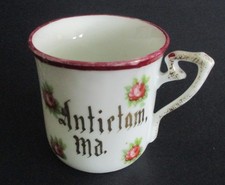 Late 19th Early 20th Century Souvenir Porcelain Cup Antietam Maryland picture