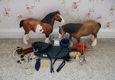 Vintage Breyer Horses & Accessories lot picture