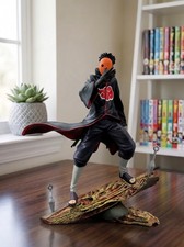 Naruto Shippuden Obito Uchiha Figure 26cm Tobi Mask Akatsuki Anime Statue Decor picture