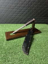 Vintage US Camillus  Survival Knife With Sheath ￼ picture
