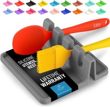 Heat Resistant Silicone Multi Utensil Spoon Rest BPA Free picture