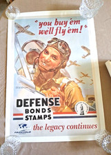 1942 WWII Defense Bond Stamps