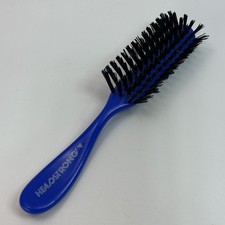 Vintage Headstrong Blue Plastic Hair Styling Brush Pocket Travel Plastic 7