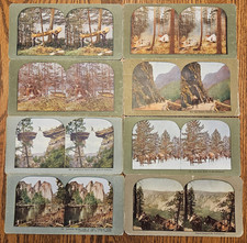Printed Stereoview Stereoscope Photos Lot of Vintage 48 Cards Various Themes picture