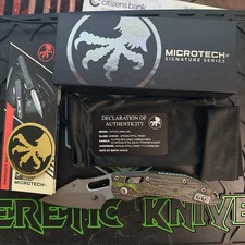 Microtech/Marfione Select Stitch M390MK 80’s Camo Carbon picture