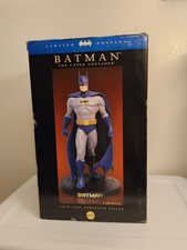 2003 Mattel Batman The Caped Crusader Limited Edition Porcelain Statue 931/1000 picture