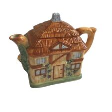 VINTAGE ENGLISH COUNTRYSIDE TEAPOT AND LID WITH ROSES MOTIF MADE IN JAPAN READ picture