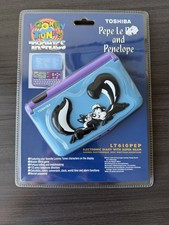 NEW Vintage Toshiba Looney Tunes Tronics Pepe Le Pew Electronic Diary LT610PEP picture
