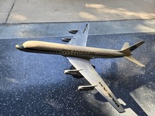Rare Vintage Pan Am Douglas DC-8 Official Factory Model Aluminum Airplane DFM picture