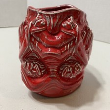 Tiki Mug  Big Toe Kreature Trophy Massacre Red Edition  Only 12 Made #9 Big Toe picture