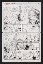 Original Art from Silver Surfer #51 (1991) Page 18 Ron Lim/Tom Christopher picture