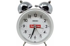 Supreme Seiko Alarm Clock White FW22 Brand New In Hand picture