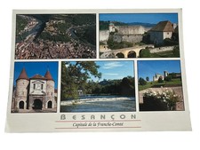 Continental Besancon France Landmarks Postcard picture