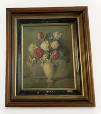 Antique Victorian Incised & Gilt Shadow Deep Set Picture Photo Mirror Frame READ picture