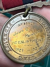 Post WW1 USMC 1925-1922 Named ID'd Good Conduct 1st Enlistment Medal No 85423 picture