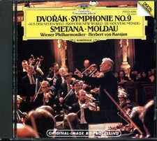 Dvorak Symphony No. 9 / Smetana The Moldau, Karajan picture