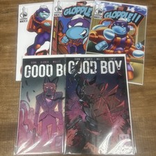 Good Boy Ashcan and #1 and Glopple Variant Lot picture