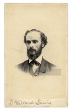 JW BLACK Abolitionist REV TW LEWIS Rare 1860s CDV Photo Freed Slave Missionary picture