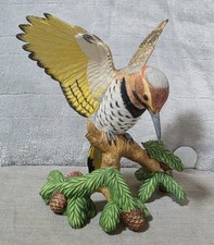 Lenox Northern Flicker 1997 Fine Porcelain Bird Figurine Garden Birds Vtg picture