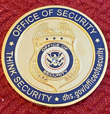 OFFICE OF THE CHIEF SECURITY OFFICER CHALLENGE COIN / FIRST EDITION picture