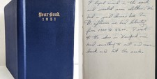1951 vintage DONALD L MAKKOO rensselaer ny USN DIARY handwritten navy personal picture