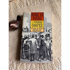 1961 Home As Found by J. Fenimore Cooper Vintage Classic American Literature picture