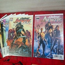 Savage Avengers #1-7 + Annual #1 Marvel 2019 Conan Wolverine Punisher #1 Variant picture