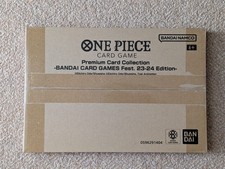 One Piece Premium Card Collection Bandai Fest 23-24 English New Sealed picture