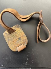 Vintage Michigan Central Railroad MCRR Baggage Tag Luggage Tag picture