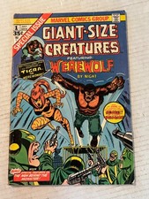 1974 Marvel Giant Size Creatures #1 Comic Book /E198 picture
