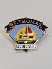 St Thomas U.S.V.I. Travel Souvenir Lapel Pin United States Virgin Islands picture