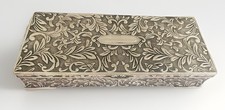 Godinger NEW Silver Plated Oblong Jewelry Box with Mirror and Compartments picture