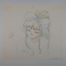 Injuu Gakuen EX La Blue Girl OVA Anime Cel Sketch Authentic Animation Art 1996 picture